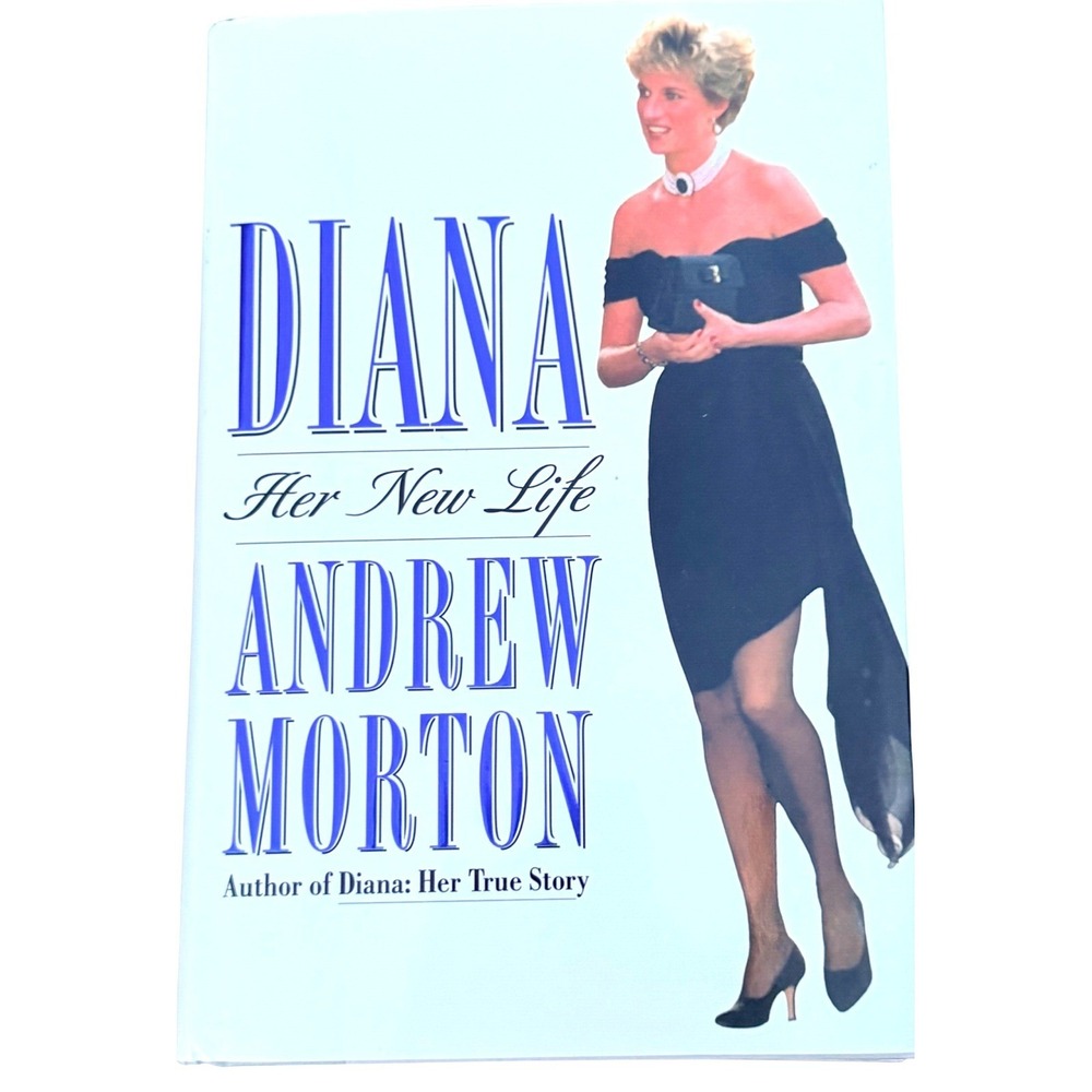 Diana Her New Life Andrew Morton Hardcover Book 1994 1st Ed Royal Family Vintage